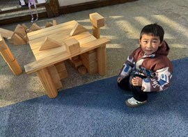 中班上学期生活花絮（沙洲湾建构游戏）
